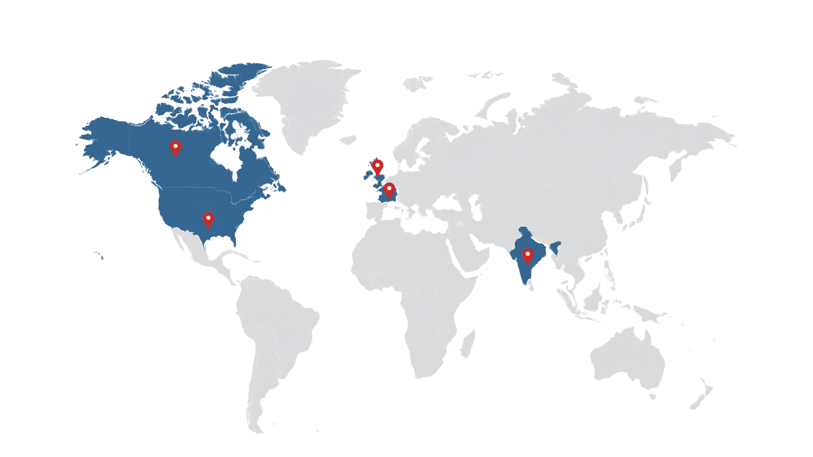 Turquoise Global Map