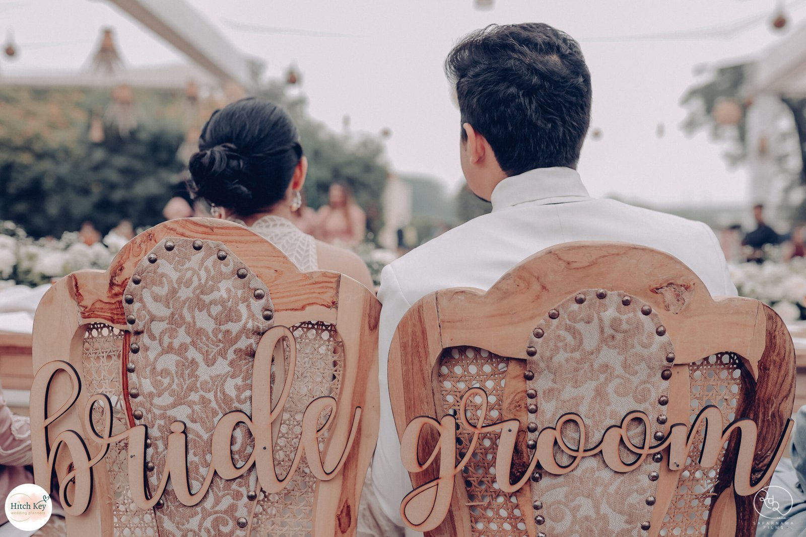 Creative wedding design concept